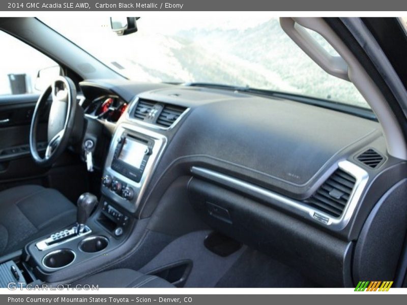 Carbon Black Metallic / Ebony 2014 GMC Acadia SLE AWD