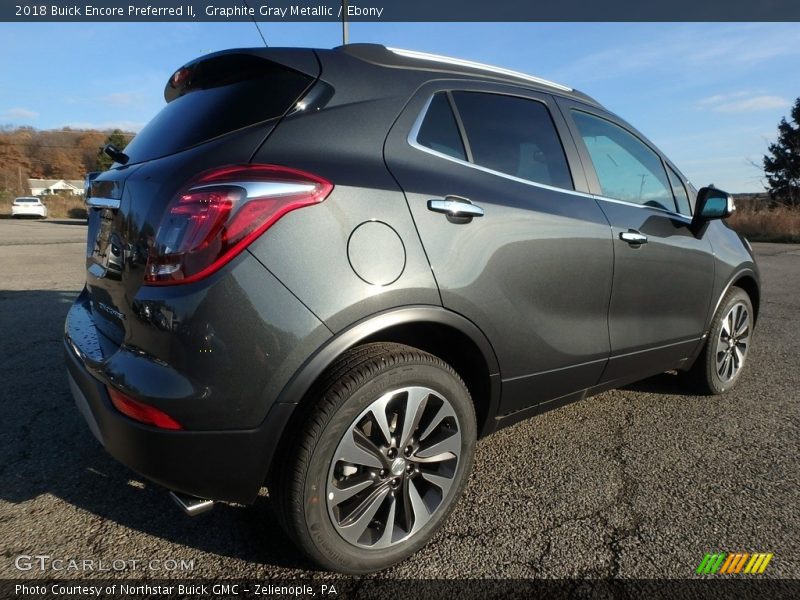 Graphite Gray Metallic / Ebony 2018 Buick Encore Preferred II