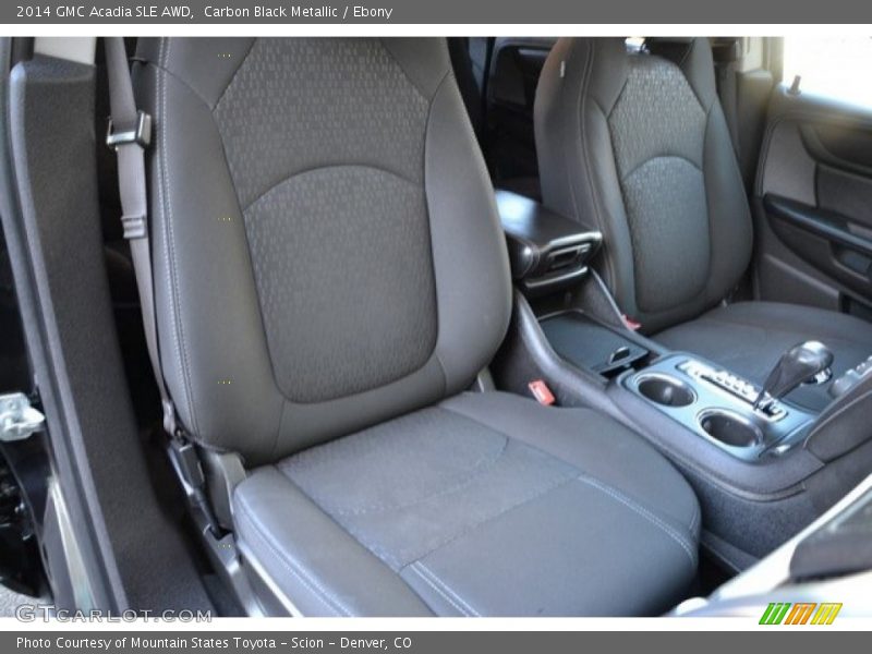 Carbon Black Metallic / Ebony 2014 GMC Acadia SLE AWD