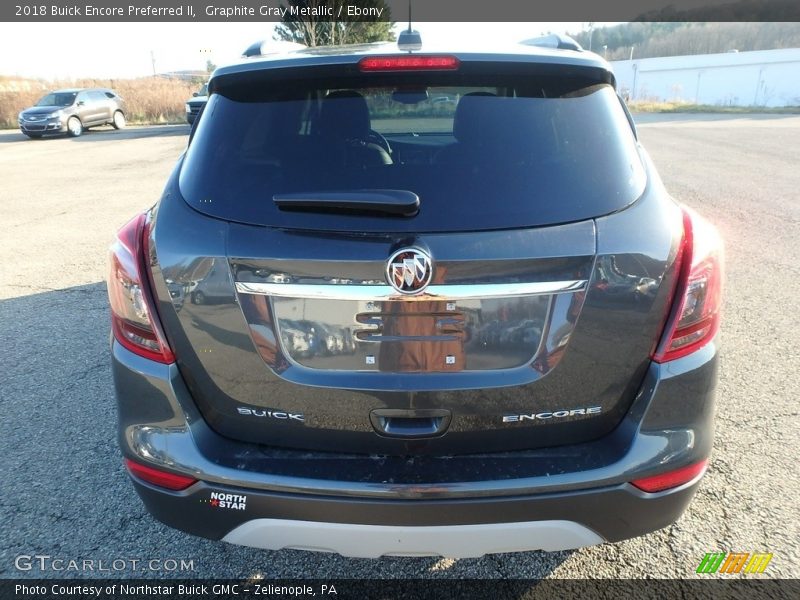 Graphite Gray Metallic / Ebony 2018 Buick Encore Preferred II
