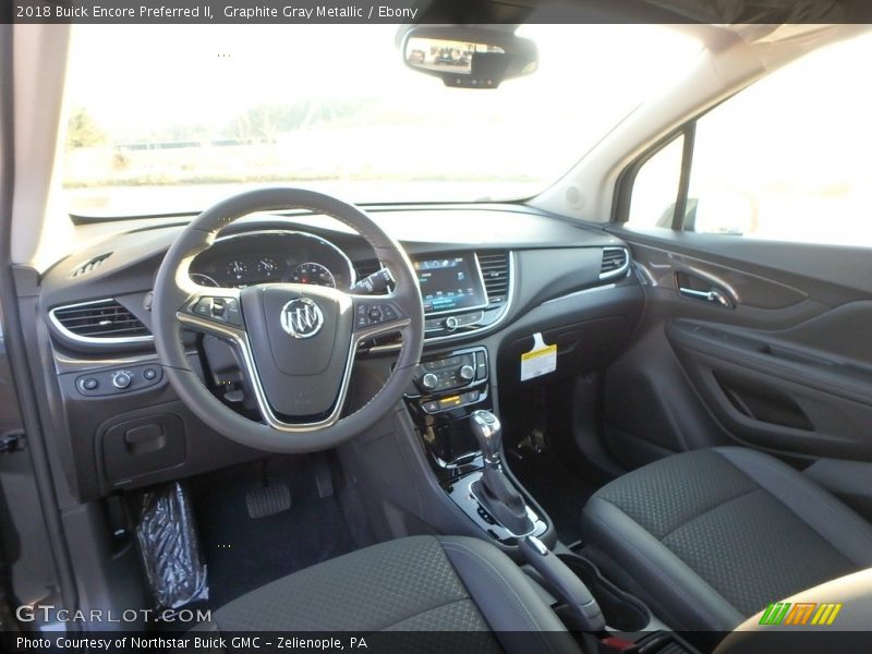  2018 Encore Preferred II Ebony Interior