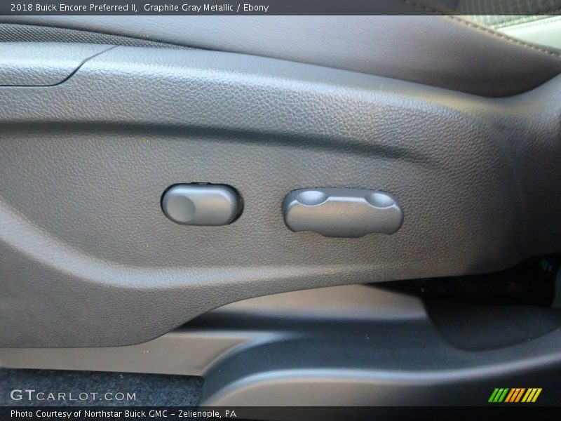 Graphite Gray Metallic / Ebony 2018 Buick Encore Preferred II