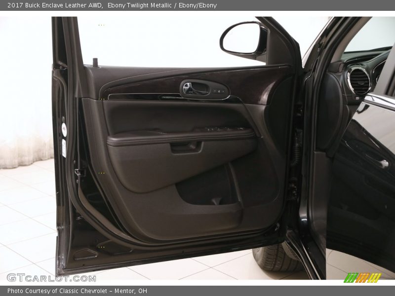 Ebony Twilight Metallic / Ebony/Ebony 2017 Buick Enclave Leather AWD