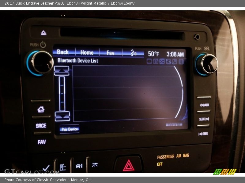 Ebony Twilight Metallic / Ebony/Ebony 2017 Buick Enclave Leather AWD