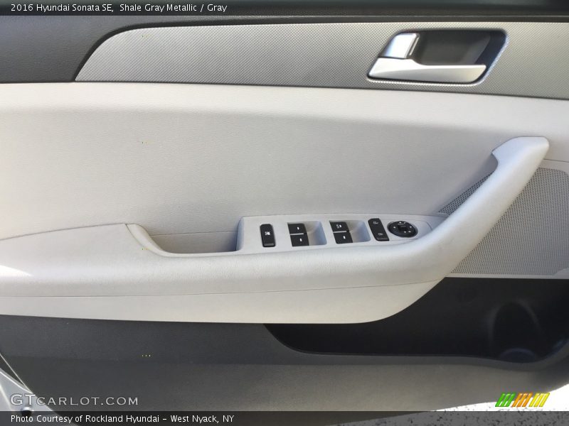 Shale Gray Metallic / Gray 2016 Hyundai Sonata SE