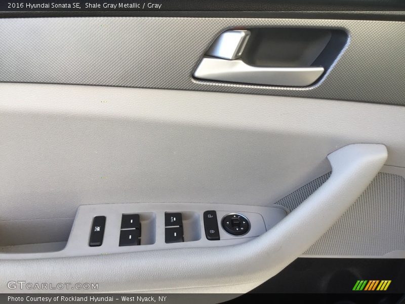 Shale Gray Metallic / Gray 2016 Hyundai Sonata SE
