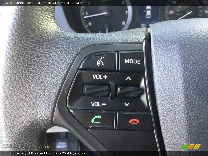 Shale Gray Metallic / Gray 2016 Hyundai Sonata SE
