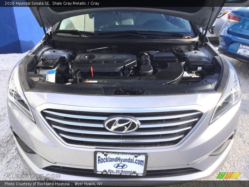Shale Gray Metallic / Gray 2016 Hyundai Sonata SE