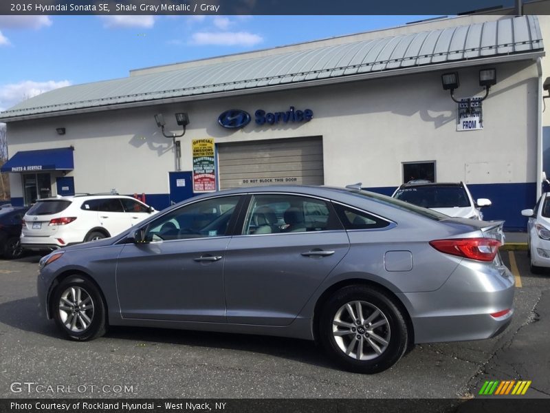 Shale Gray Metallic / Gray 2016 Hyundai Sonata SE