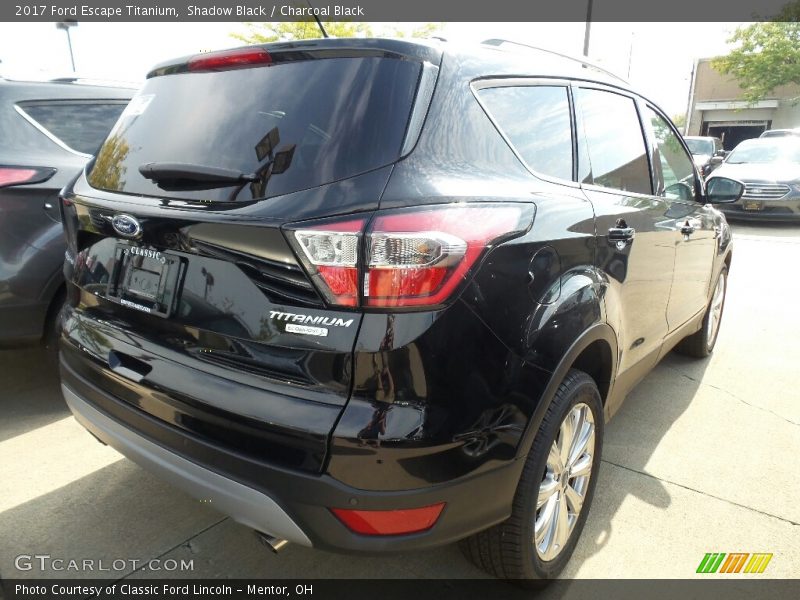 Shadow Black / Charcoal Black 2017 Ford Escape Titanium