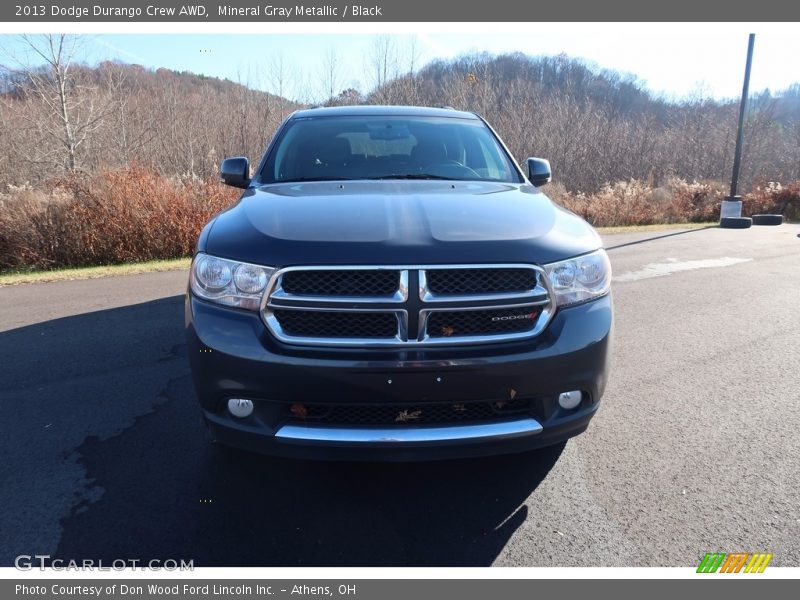 Mineral Gray Metallic / Black 2013 Dodge Durango Crew AWD