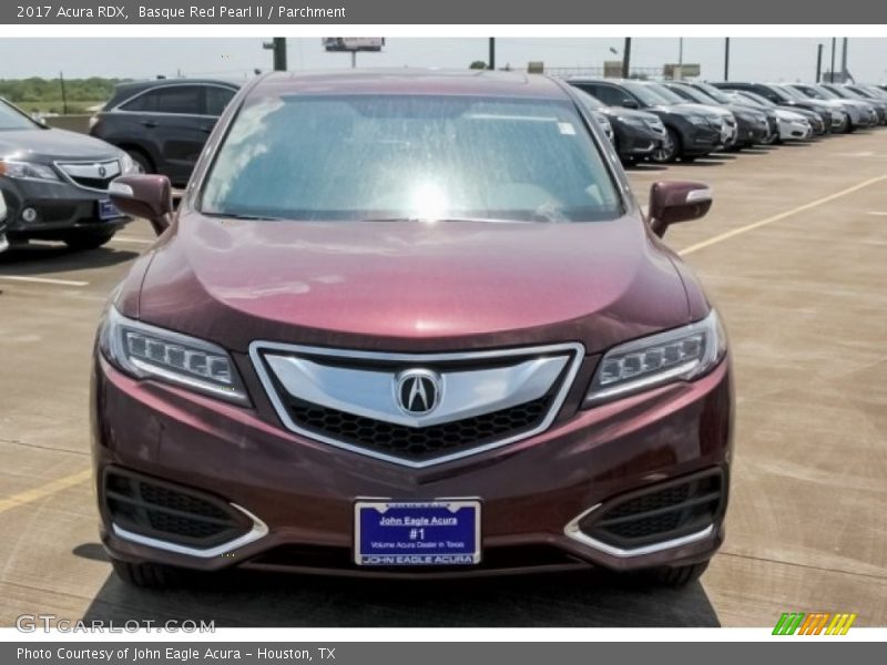 Basque Red Pearl II / Parchment 2017 Acura RDX