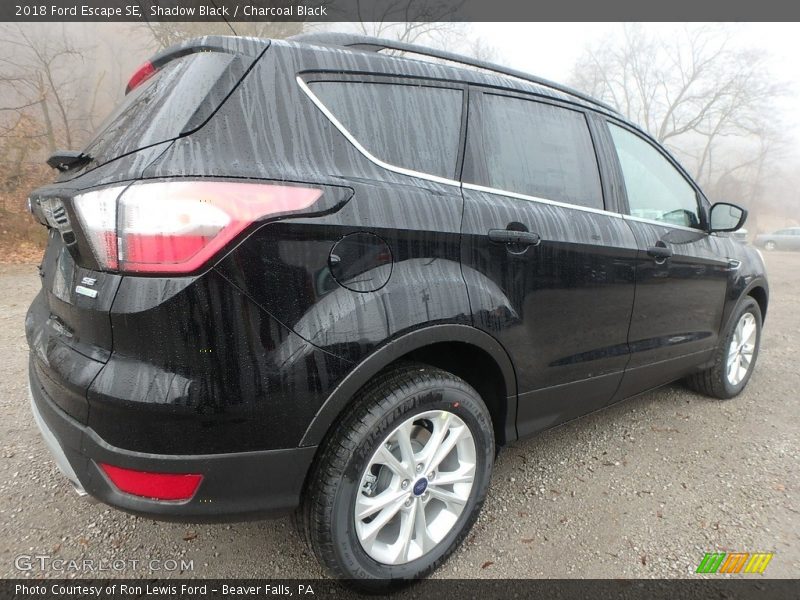 Shadow Black / Charcoal Black 2018 Ford Escape SE