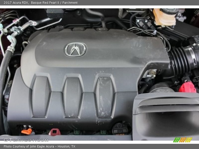 Basque Red Pearl II / Parchment 2017 Acura RDX