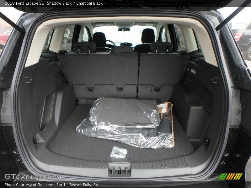 Shadow Black / Charcoal Black 2018 Ford Escape SE