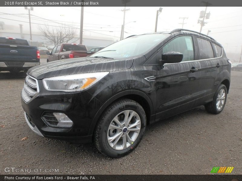 Shadow Black / Charcoal Black 2018 Ford Escape SE