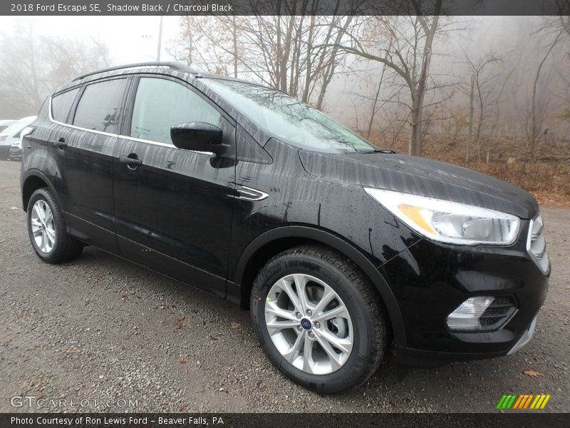 Shadow Black / Charcoal Black 2018 Ford Escape SE