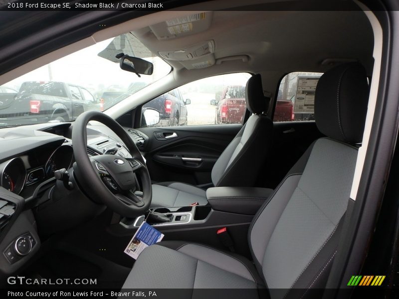 Shadow Black / Charcoal Black 2018 Ford Escape SE