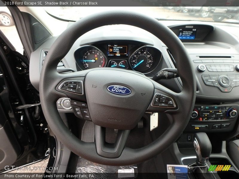 Shadow Black / Charcoal Black 2018 Ford Escape SE