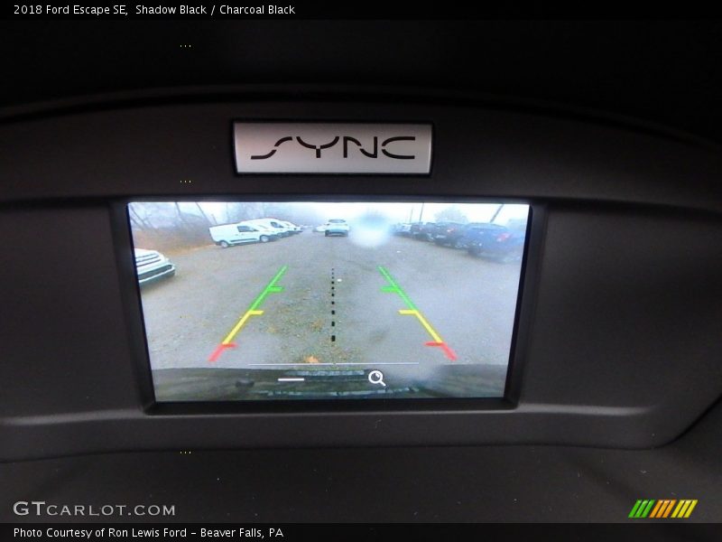 Shadow Black / Charcoal Black 2018 Ford Escape SE