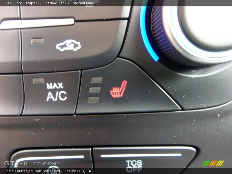 Shadow Black / Charcoal Black 2018 Ford Escape SE