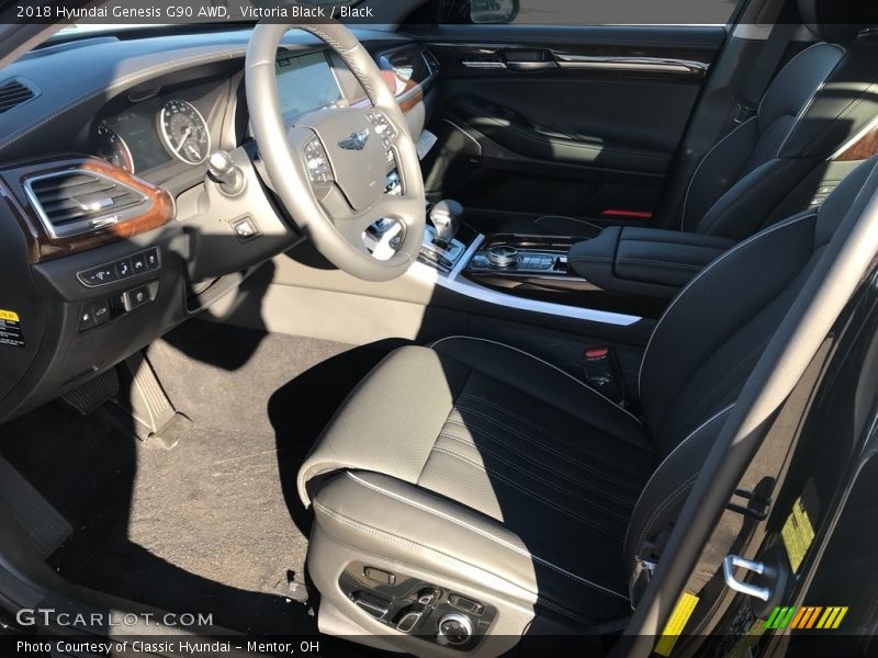 Victoria Black / Black 2018 Hyundai Genesis G90 AWD