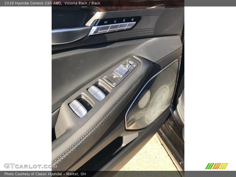 Victoria Black / Black 2018 Hyundai Genesis G90 AWD