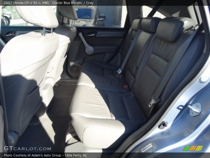 Glacier Blue Metallic / Gray 2007 Honda CR-V EX-L 4WD