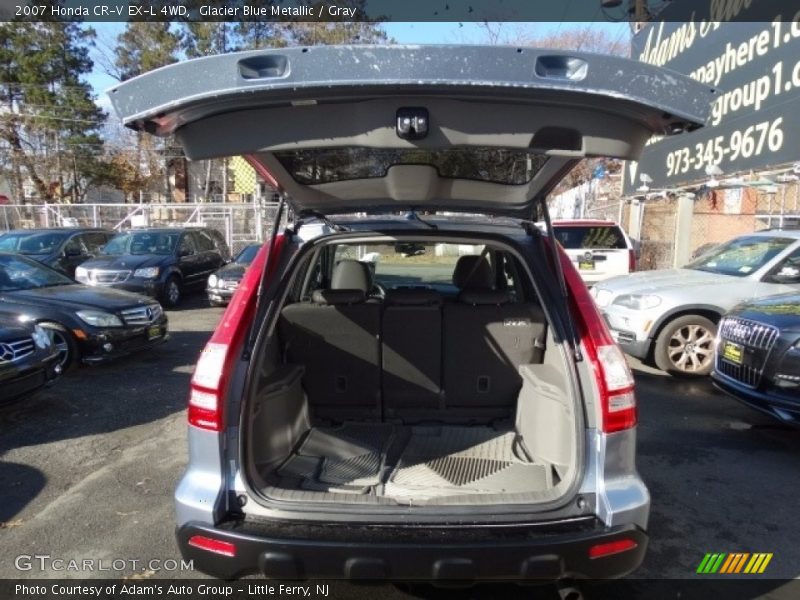 Glacier Blue Metallic / Gray 2007 Honda CR-V EX-L 4WD