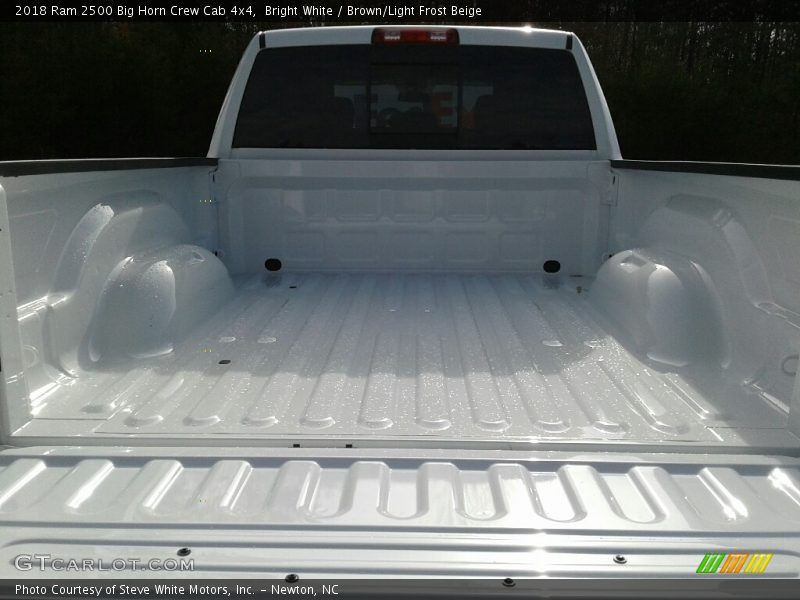 Bright White / Brown/Light Frost Beige 2018 Ram 2500 Big Horn Crew Cab 4x4