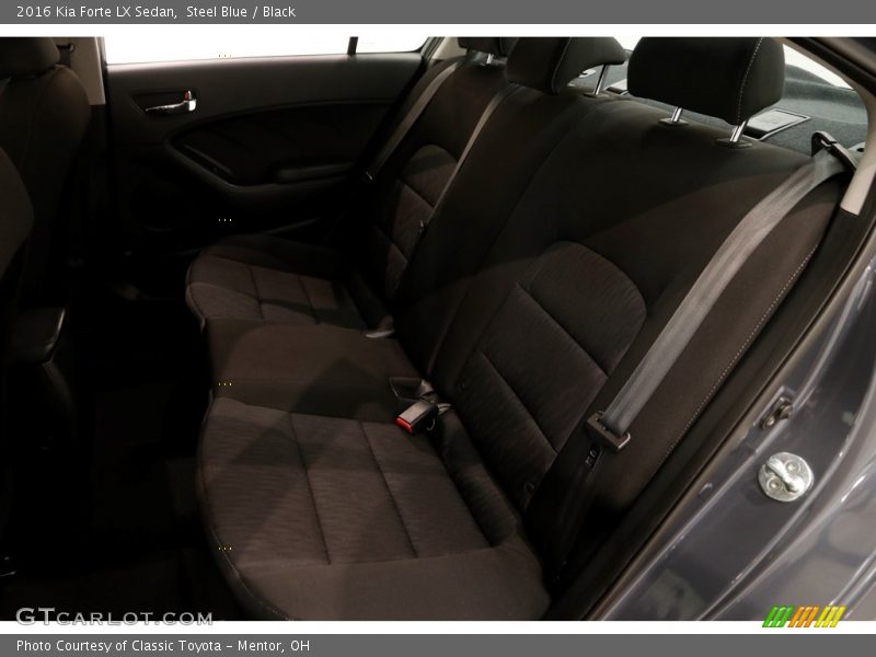 Steel Blue / Black 2016 Kia Forte LX Sedan