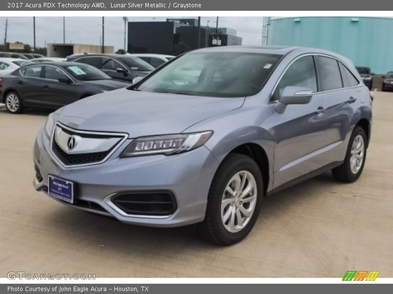 Lunar Silver Metallic / Graystone 2017 Acura RDX Technology AWD