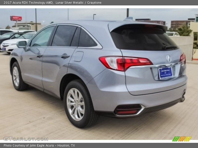 Lunar Silver Metallic / Graystone 2017 Acura RDX Technology AWD