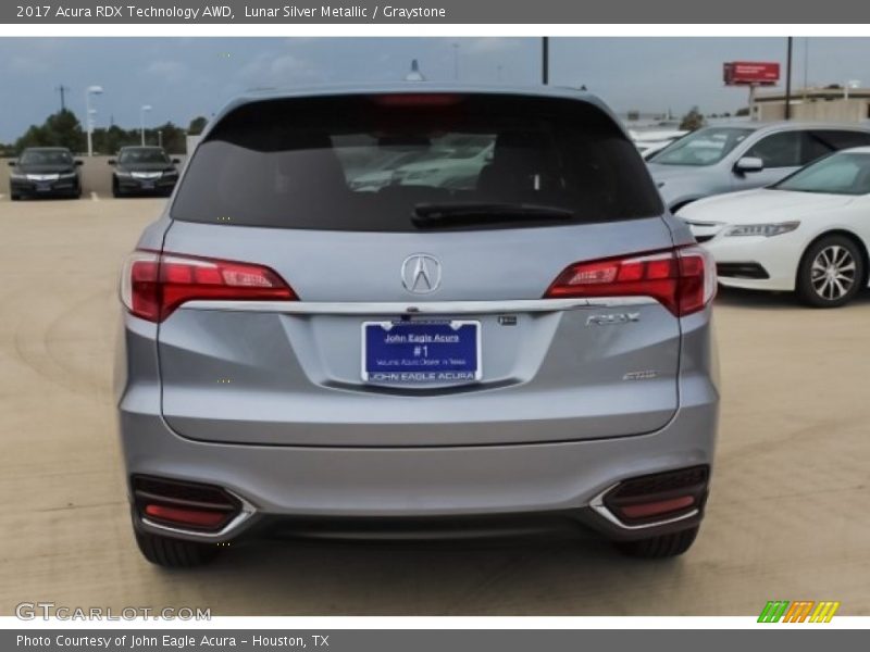 Lunar Silver Metallic / Graystone 2017 Acura RDX Technology AWD