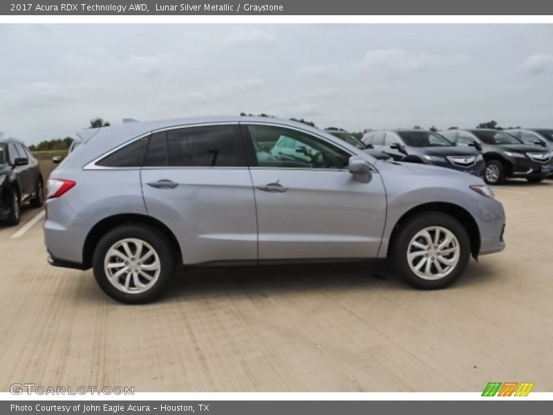 Lunar Silver Metallic / Graystone 2017 Acura RDX Technology AWD