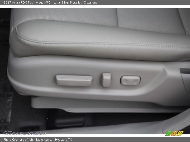 Lunar Silver Metallic / Graystone 2017 Acura RDX Technology AWD