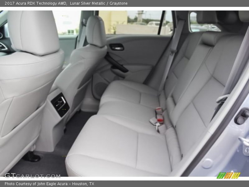 Lunar Silver Metallic / Graystone 2017 Acura RDX Technology AWD