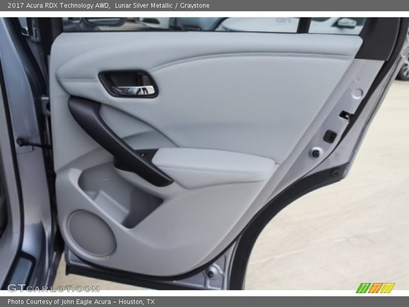 Lunar Silver Metallic / Graystone 2017 Acura RDX Technology AWD
