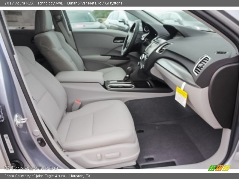 Lunar Silver Metallic / Graystone 2017 Acura RDX Technology AWD