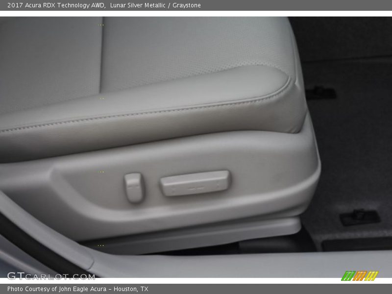 Lunar Silver Metallic / Graystone 2017 Acura RDX Technology AWD