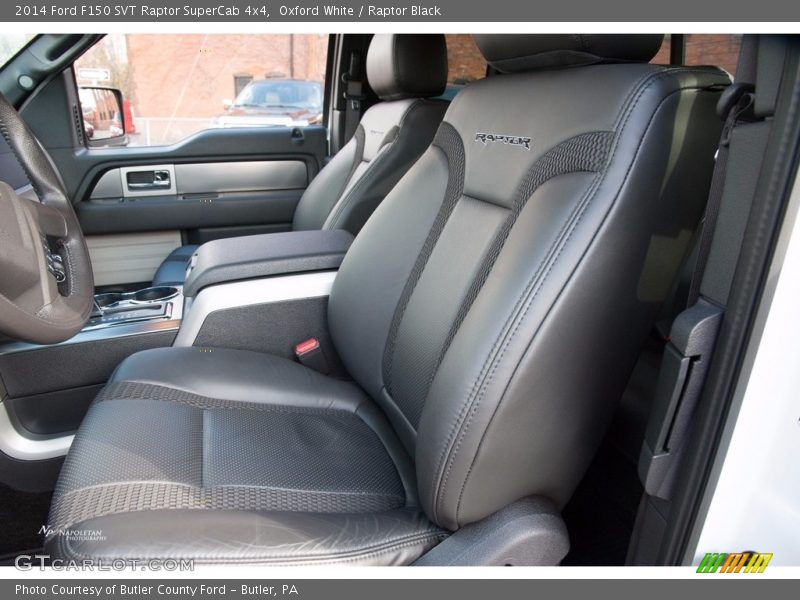 Oxford White / Raptor Black 2014 Ford F150 SVT Raptor SuperCab 4x4