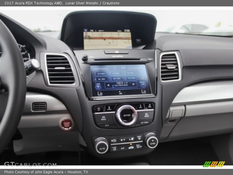 Lunar Silver Metallic / Graystone 2017 Acura RDX Technology AWD
