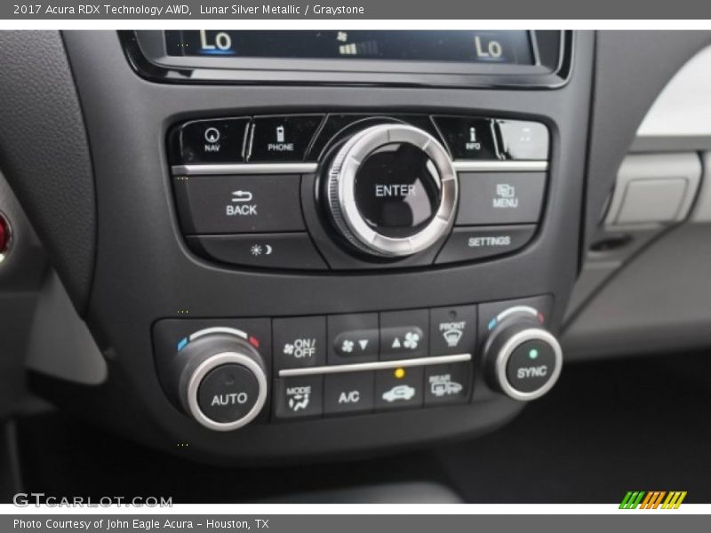 Lunar Silver Metallic / Graystone 2017 Acura RDX Technology AWD