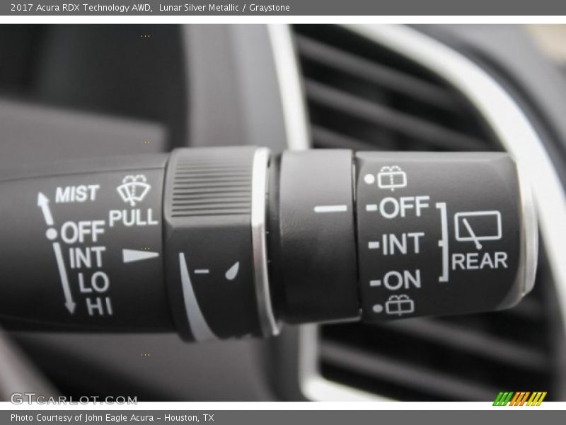 Lunar Silver Metallic / Graystone 2017 Acura RDX Technology AWD