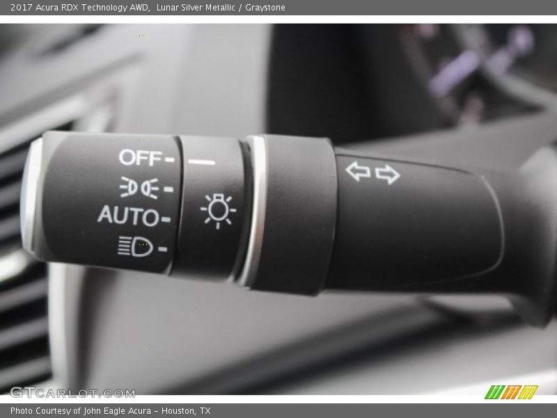 Lunar Silver Metallic / Graystone 2017 Acura RDX Technology AWD