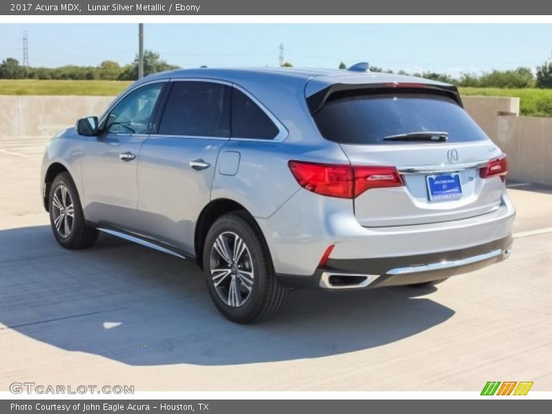 Lunar Silver Metallic / Ebony 2017 Acura MDX