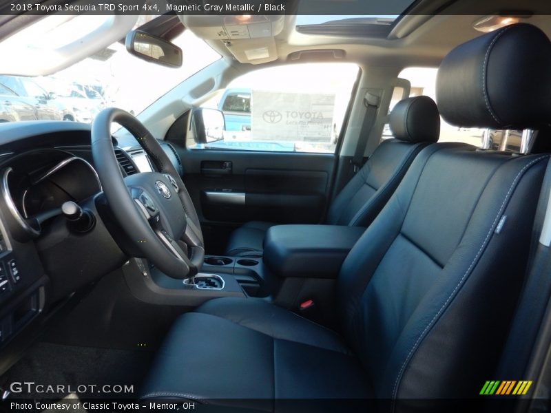  2018 Sequoia TRD Sport 4x4 Black Interior