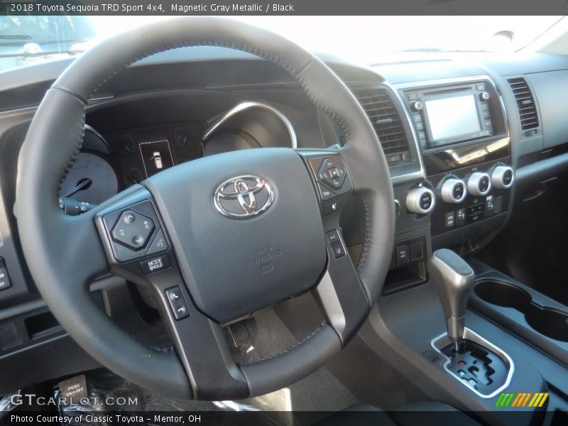 Dashboard of 2018 Sequoia TRD Sport 4x4