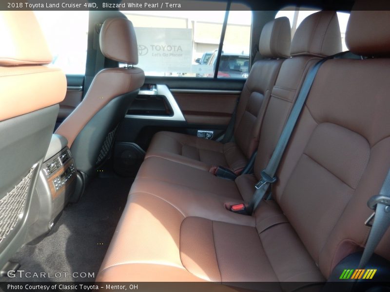 Rear Seat of 2018 Land Cruiser 4WD