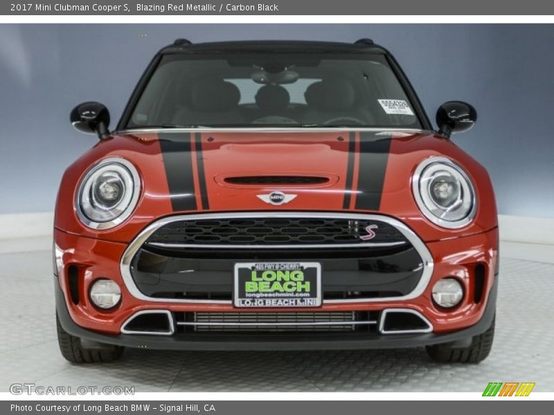 Blazing Red Metallic / Carbon Black 2017 Mini Clubman Cooper S